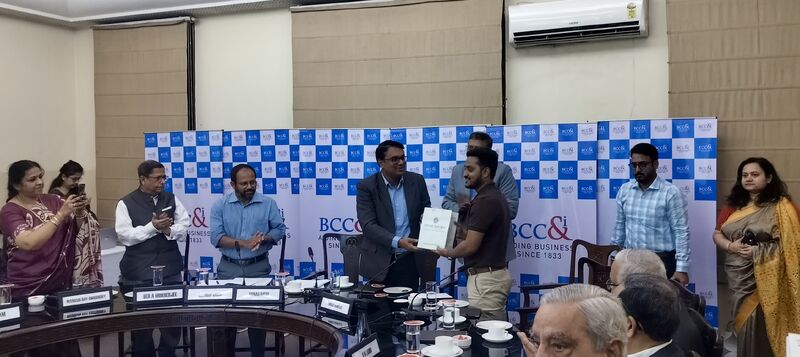 Felicitated by The Bengal Chamber of Commerce and Industry