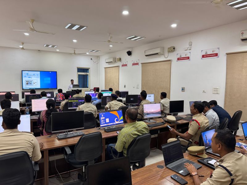 Central Detective Training Institute forensics session