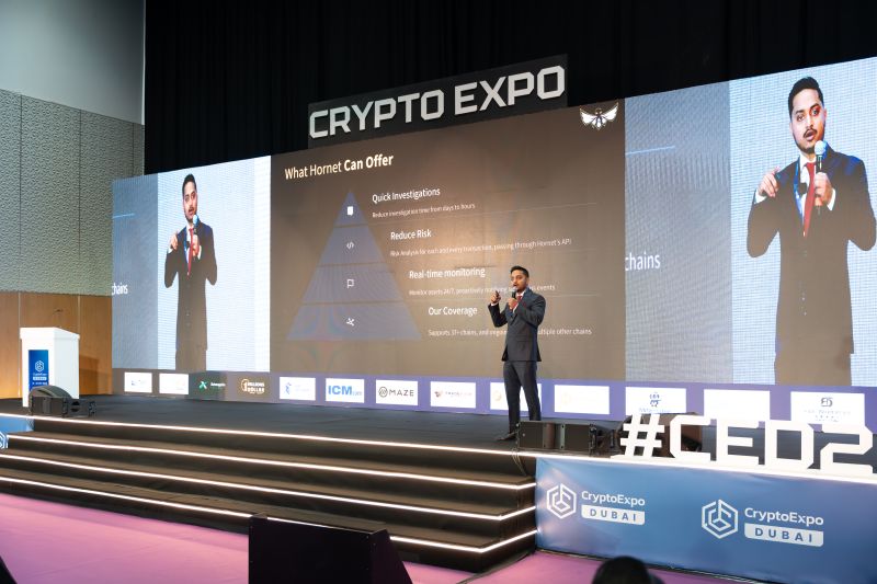 At Crypto Expo Dubai