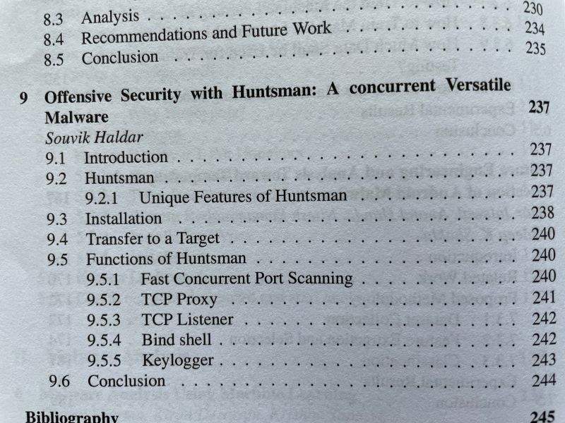 Cyber-security book interior page
