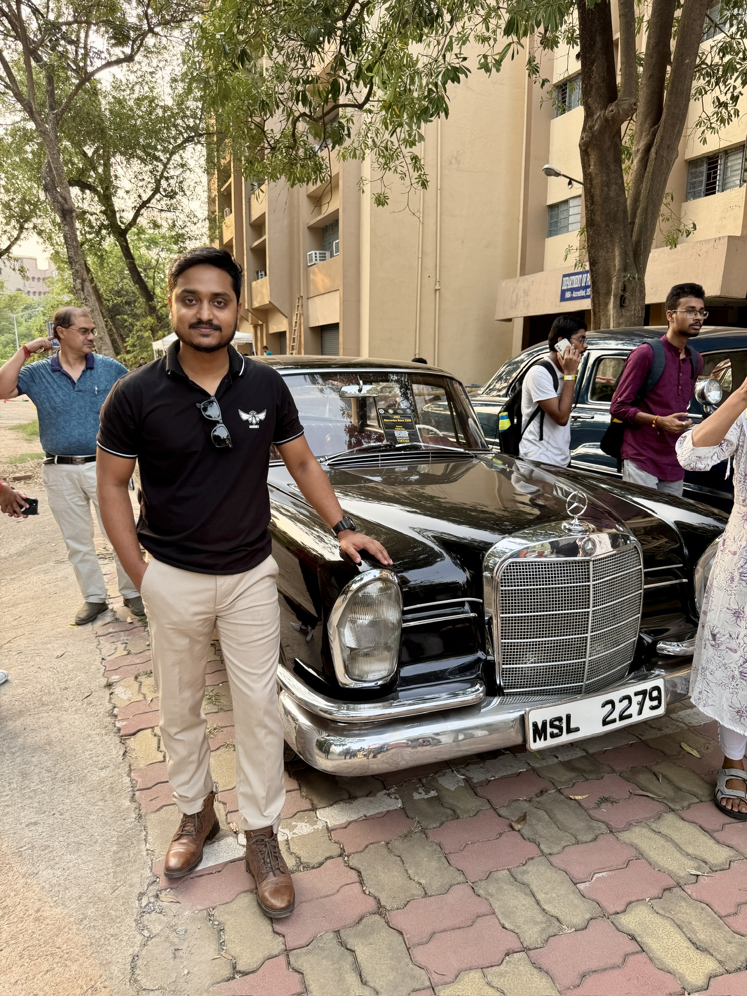 Souvik Haldar at Jadavpur University during Srijan 2025