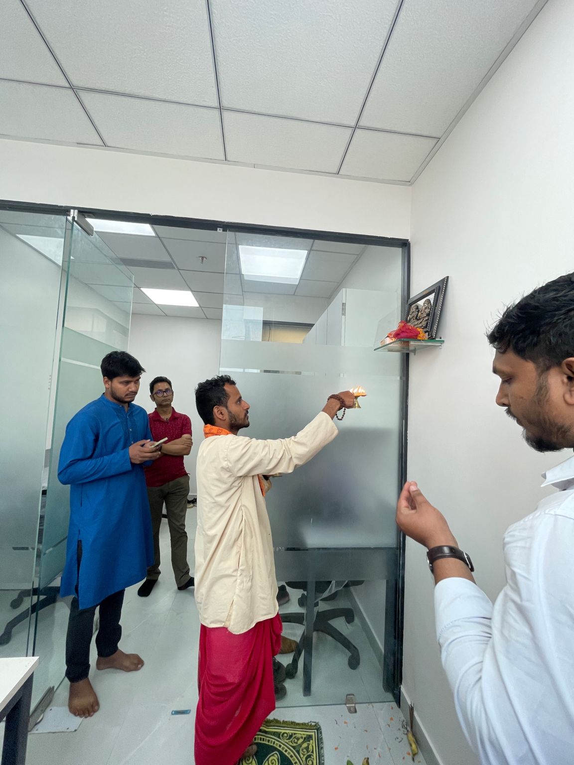 Hornet office launch moment