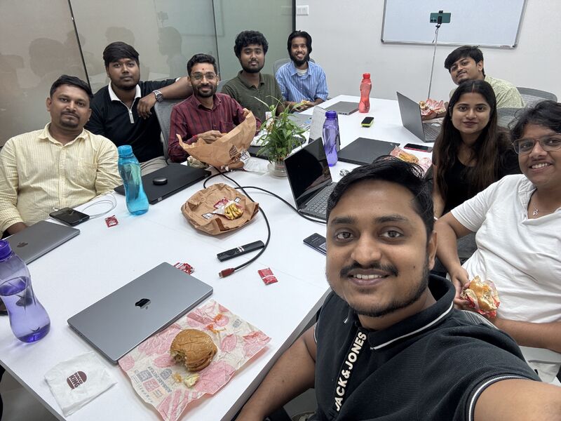 Hornet team celebrating two years