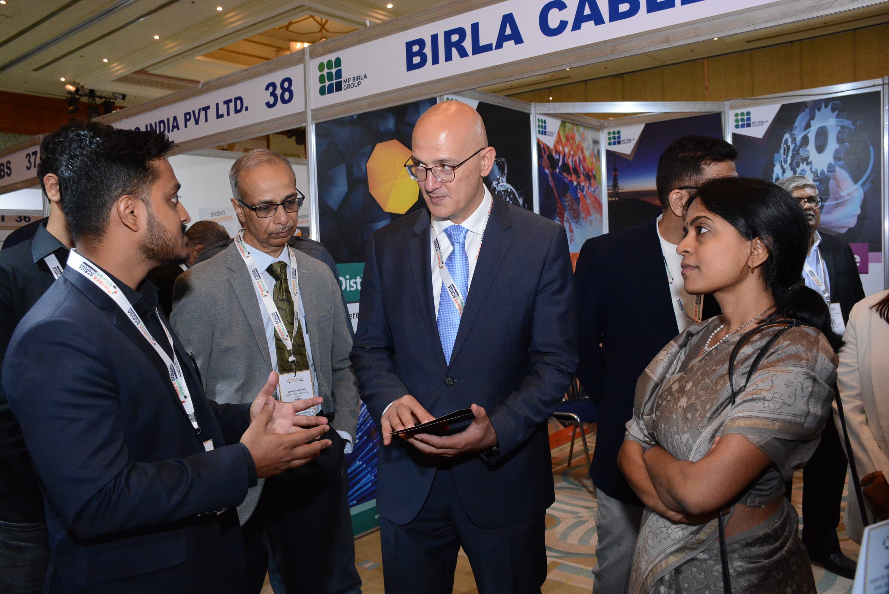 Discussion at India-Africa ICT Expo 2025