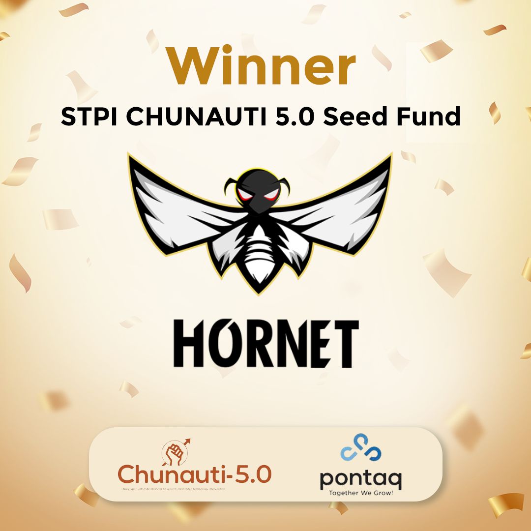Hornet wins STPI CHUNAUTI 5.0 pre-seed support