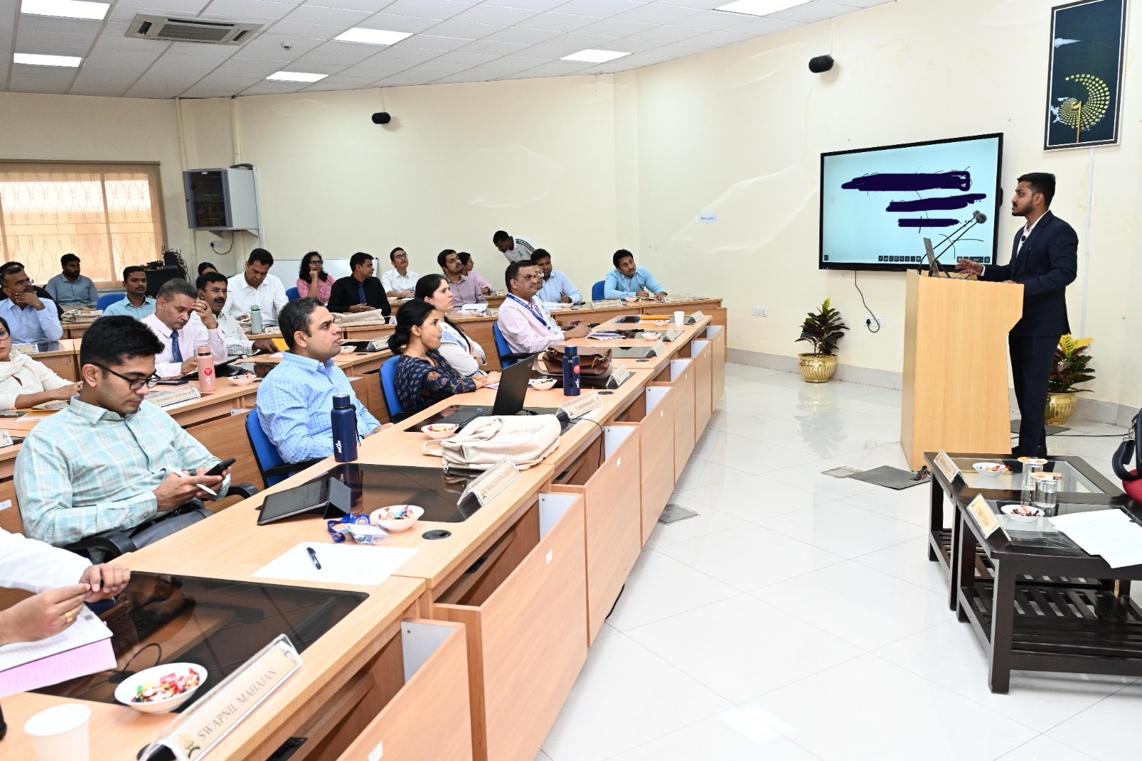 IPS officers attending the SVPNPA cryptocurrency and dark web forensics training