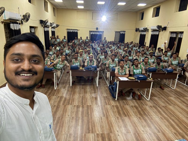 Training session at Swami Vivekananda State Police Academy